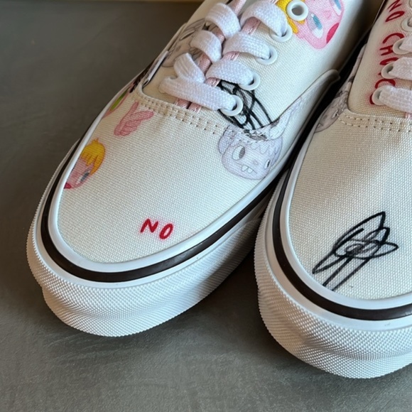 Vans x Javier Calleja OG Authentic L Potting Soil and Blushing Bride Sneakers - Picture 7 of 12